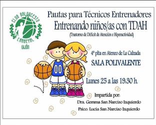 PAUTAS PARA ENTRENAR CON NIÑOS CON TDAH