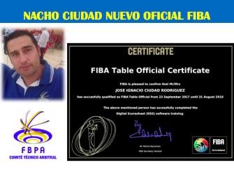 NACHO CIUDAD OFICIAL DE MESA FIBA
