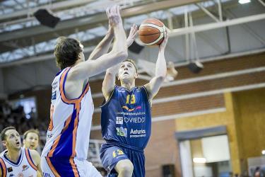 CRÓNICA UNIÓN FINANCIERA BALONCESTO OVIEDO - CHOCOLATES TRAPA PALENCIA