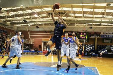 Crónica Liberbank Oviedo Baloncesto EBA - Instituto Rosalía de Castro.