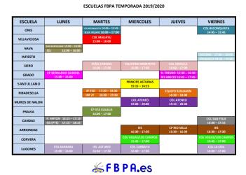 LAS ESCUELAS DEPORTIVAS FBPA CONTINÚAN SU EXPANSIÓN