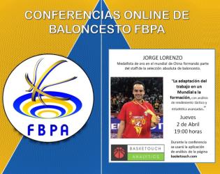 CONFERENCIAS ONLINE DE BALONCESTO FBPA