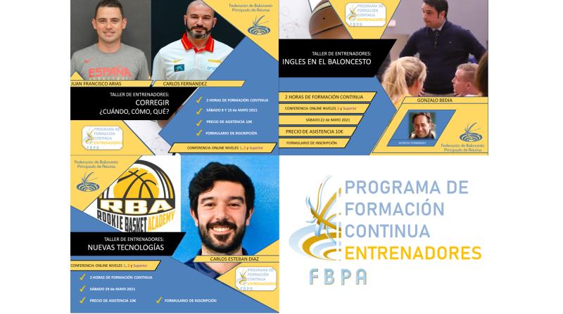 ULTIMOS TALLERES DE LA TEMPORADA DEL PROGRAMA DE FORMACIÓN CONTINUA DE ENTRENADORES.