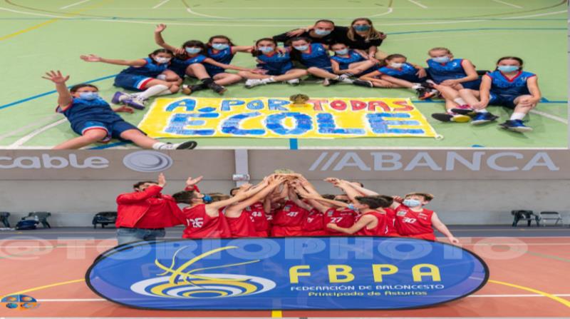 COLEGIO ECOLE Y REAL GRUPO DE CULTURA COVADONGA CAMPEONES DE ASTURIAS ALEVÍN