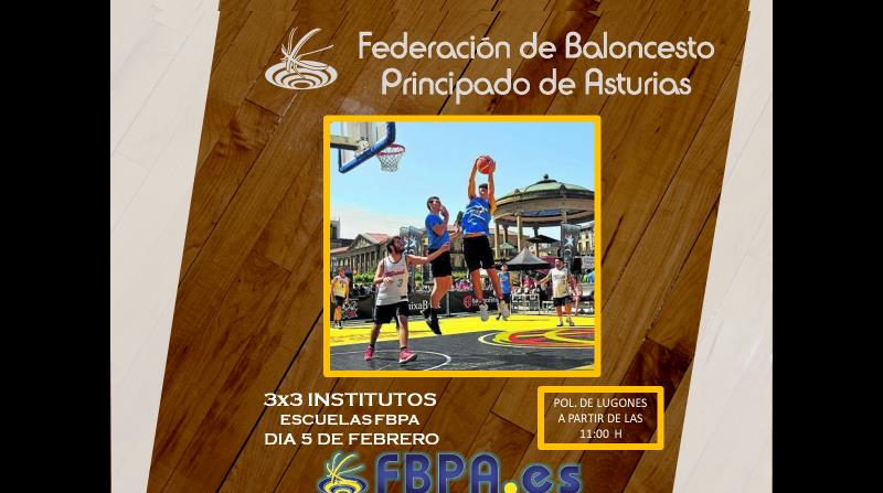 3x3 ESCUELAS INSTITUTOS-ESCUELAS FBPA