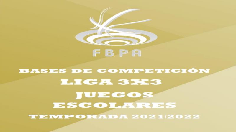 I LIGA 3X3 JUEGOS ESCOLARES FBPA