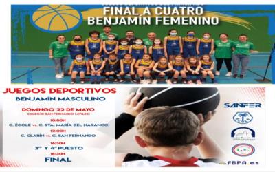 FINALES A4 BENJAMINES JUEGOS DEPORTIVOS