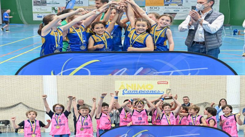 LA VALLINA-LA CANAL Y SAN FERNANDO, CAMPEONES JUEGOS DEPORTIVOS CATEGORÍA BENJAMÍN