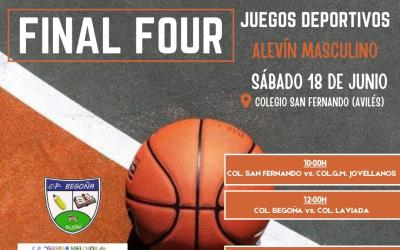 F4 ALEVIN MASCULINA JUEGOS DEPORTIVOS