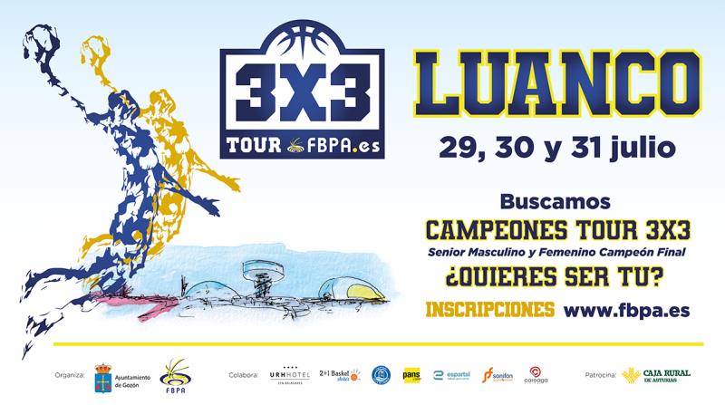 ULTIMOS DÍAS DE INSCRIPCIÓN 3X3 LUANCO