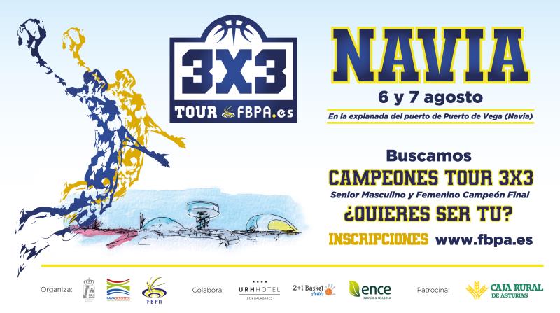 3 ÚLTIMOS DÍAS  DE INSCRIPCIÓN PARA 3X3 NAVIA