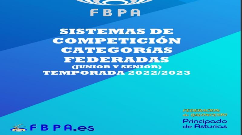SISTEMAS DE COMPETICIÓN CATEGORÍAS FEDERADAS SENIOR Y JUNIOR