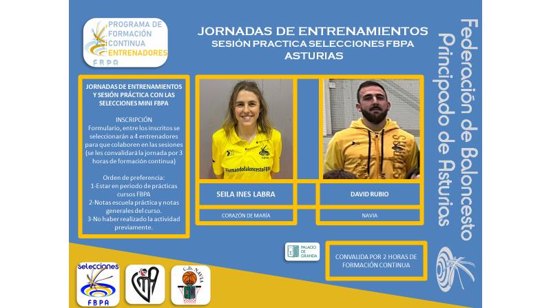 2° JORNADA ENTRENAMIENTOS SELECCIONES PROGRAMA FORMACION CONTINUA