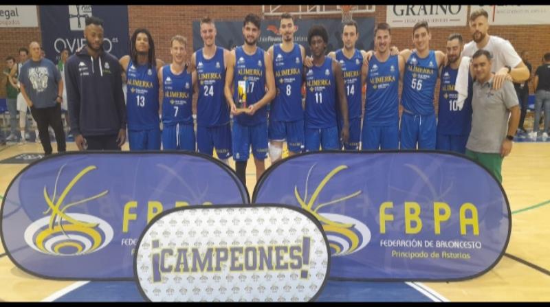 ALIMERKA OVIEDO BALONCESTO, CAMPEÓN COPA PRINCIPADO MASCULINA