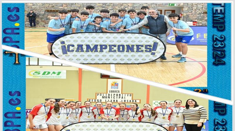 CAMPEON@S CATEGORÍA CADETE 2ª JUEGOS DEPORTIVOS