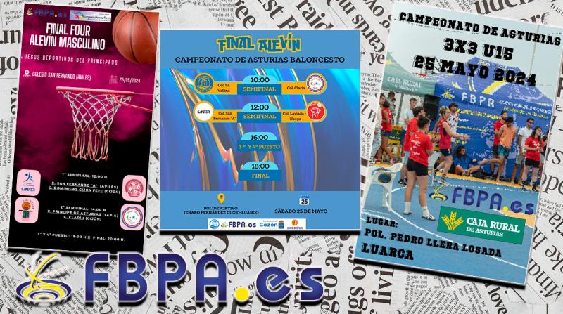 FINALES FIN DE SEMANA 25-26 MAYO 2024