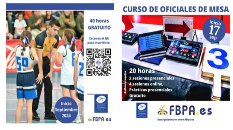 CURSO DE ÁRBITROS Y OFICIALES DE MESA 2024/2025