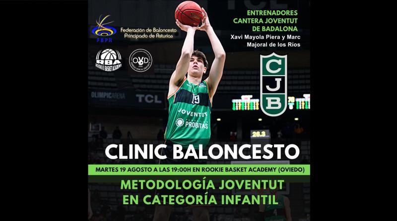CLINIC DE BALONCESTO - Metodología Joventut en categoría infantil