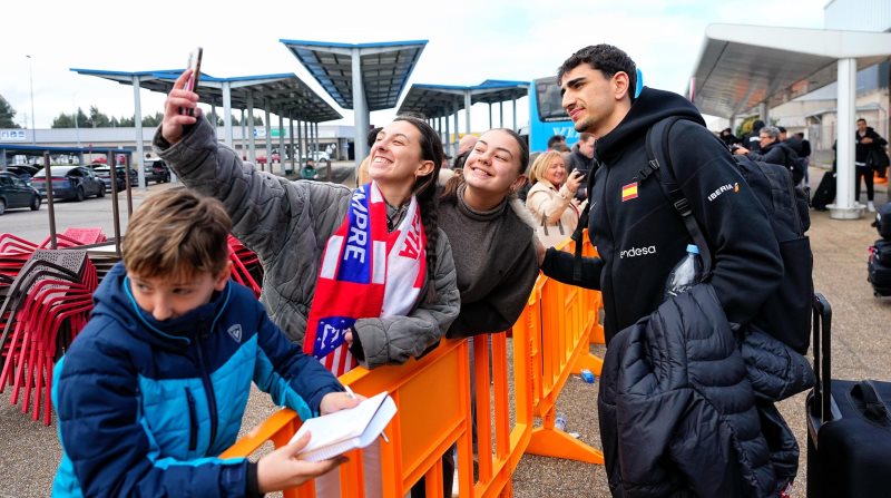LA SELECCIÓN ESPAÑOLA YA ESTÁ EN ASTURIAS