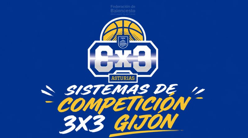 DISPONIBLE SISTEMA DE COMPETICIÓN 3X3 GIJÓN 2026