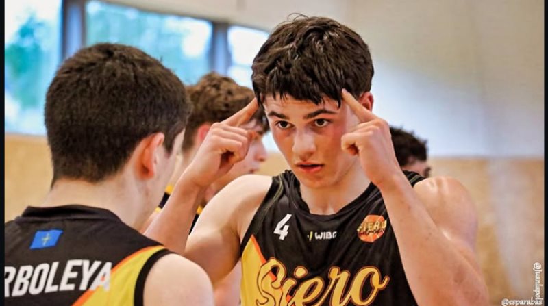 CB SIERO.Y FODEBA GIJÓN  ALZAN LOS BRAZOS EN CADETE 2°