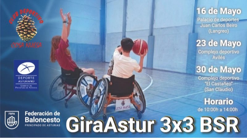 BASES DE COMPETICIÓN, EQUIPOS Y HORARIOS GIRAASTUR 3X3
