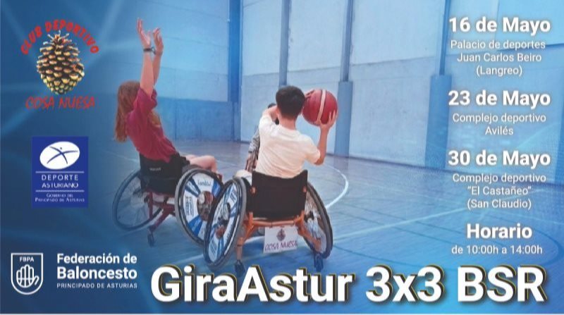 GIRAASTUR 3X3 BUSCA CORONAR A SUS CAMPEONES