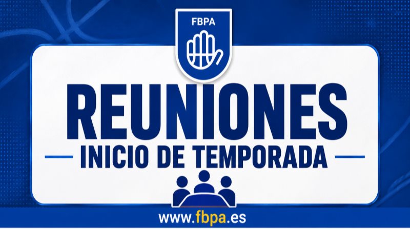 REUNIONES INFORMATIVAS INICIO DE TEMPORADA