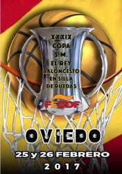 Convocatoria Presentación XXXIX Copa SM el Rey de Baloncesto en Silla de Ruedas - Oviedo 2017